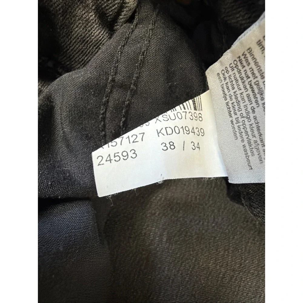 Mavi‎ Myles Men's Black Jeans Straight Leg Size 38/34 Black Denim
